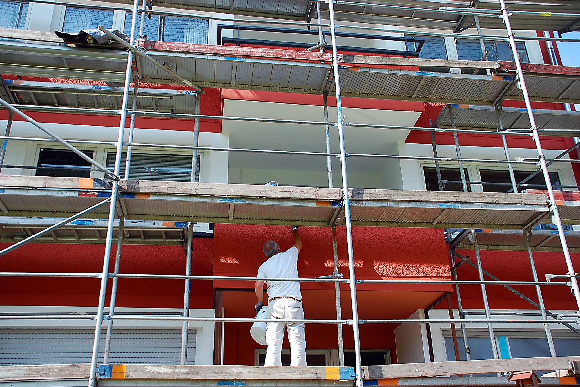 Meisterdach Bau GmbH Fassadenanstrich